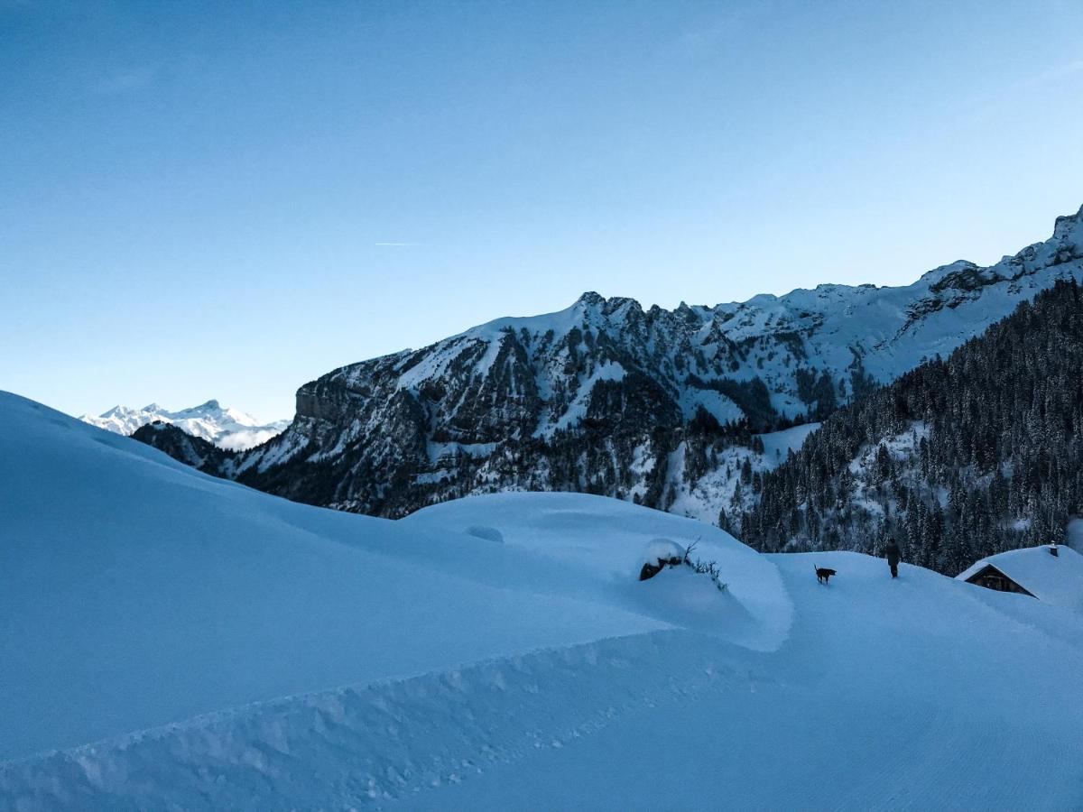 Berggasthaus Gitschenen Hotell Isenthal Exteriör bild
